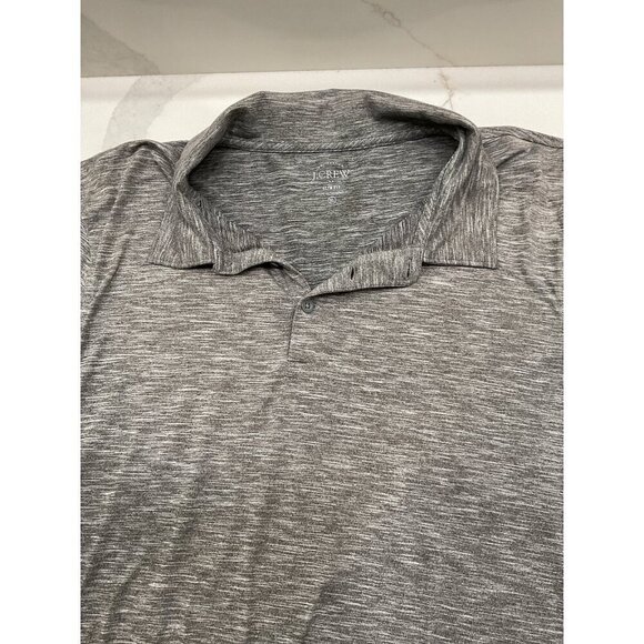 J. Crew Men’s Grey Slim Fit Polo Shirt Size XL - Picture 3 of 5